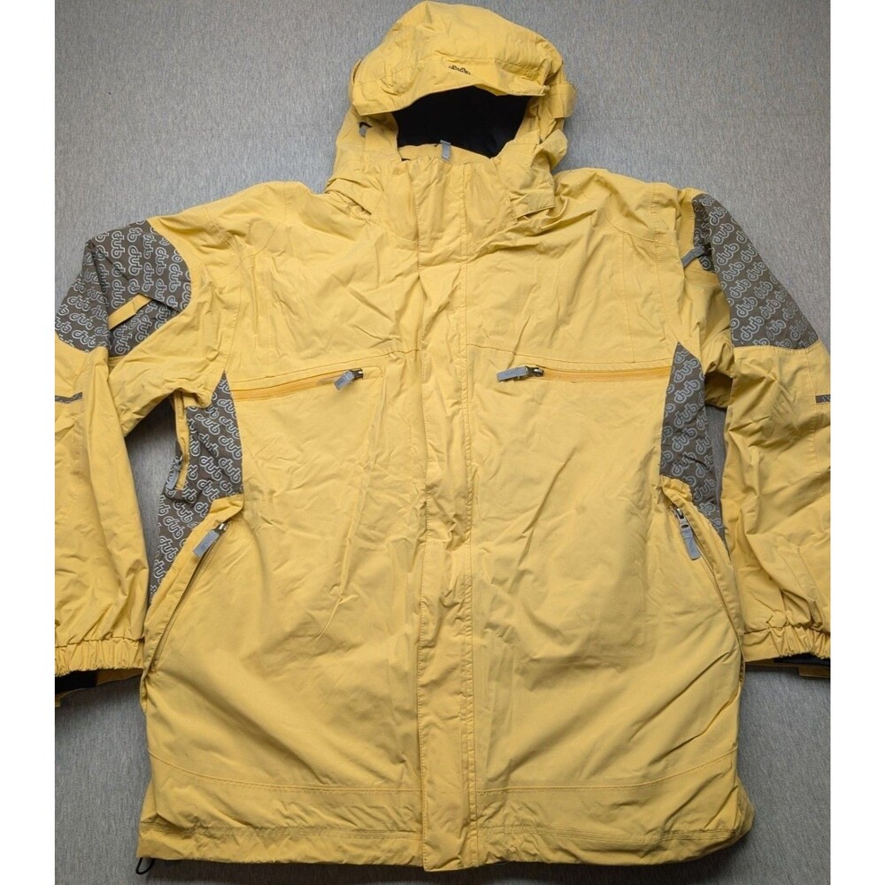 Dub Storm 20k Series Yellow Snowboard Ski Jacket